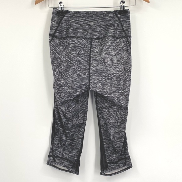 Lululemon Drop It Like It’s Hot Cropped Leggings Static Gray 4 - Picture 7 of 13